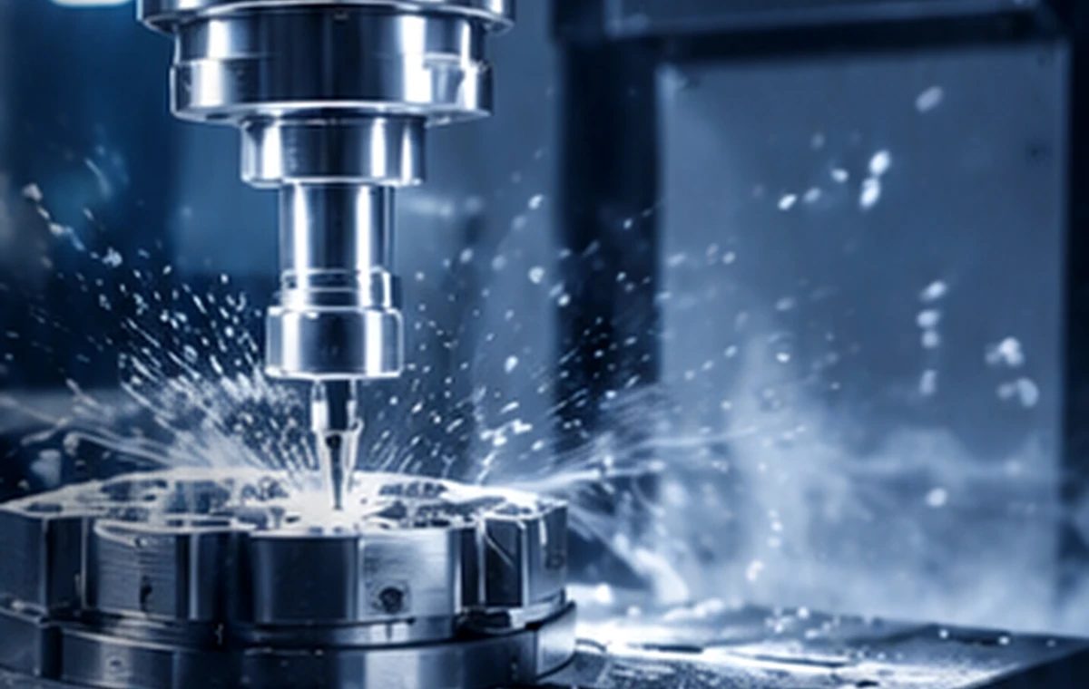 Multi-axis CNC machining process