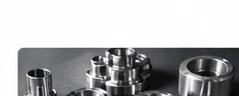 CNC turned parts made from different materials